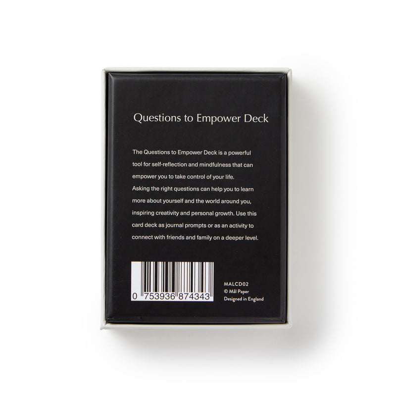 what is the questions to empower deck by mal paper