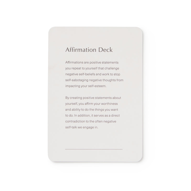 Affirmation_Deck example mal paper