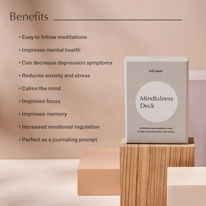Benefits of using Mal Papers Mindfulness Card Deck