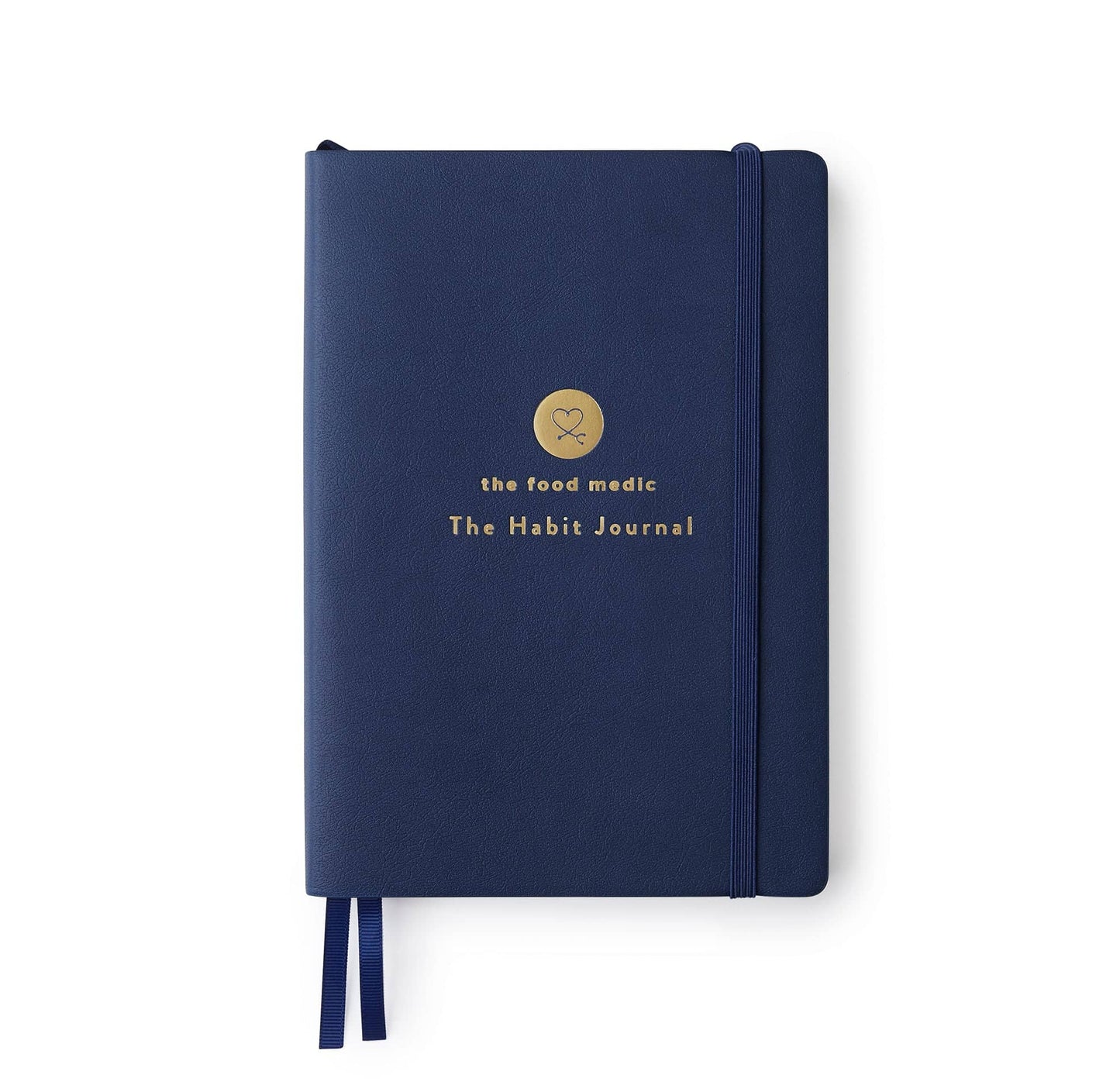 Food-medic-habit-journal- mal paper - navy