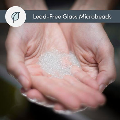 Lead free glass microbeads weighted comforter