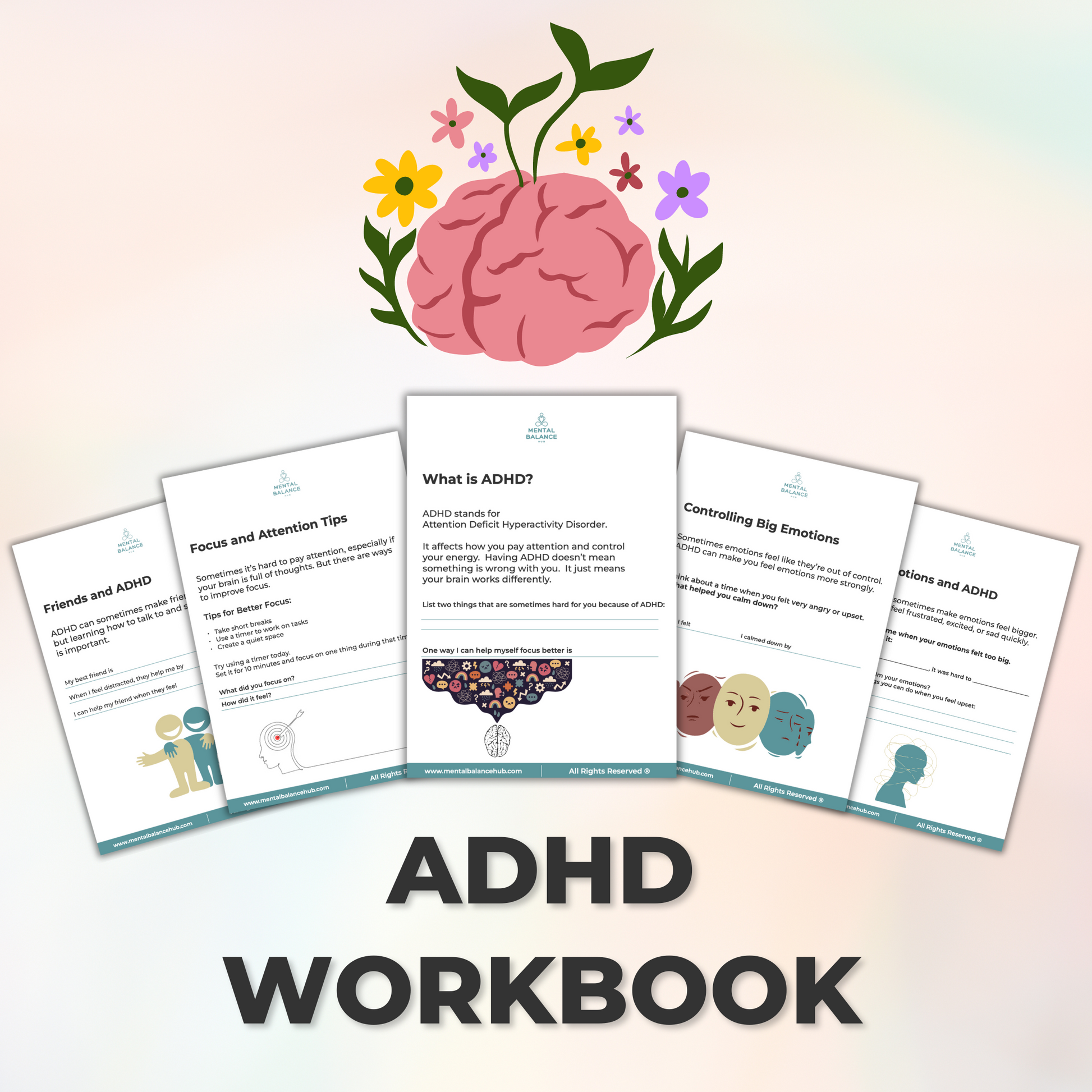 Mental Balance ADHD Workbook