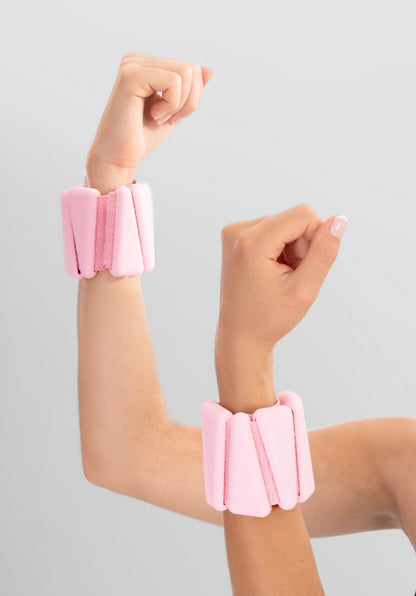 Pilates Wrist & Ankle Weights 4lb Pink