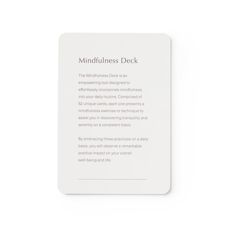 What is mal papers mindfulness deck