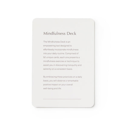 What is mal papers mindfulness deck