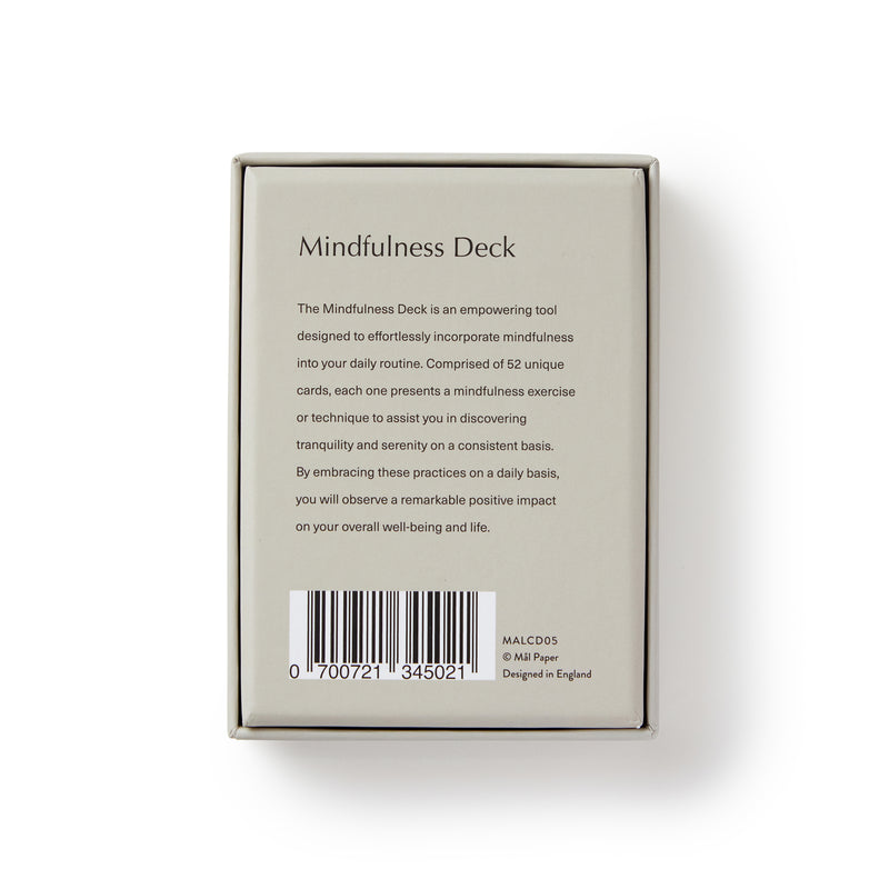 What is mal papers mindfulness deck meditation