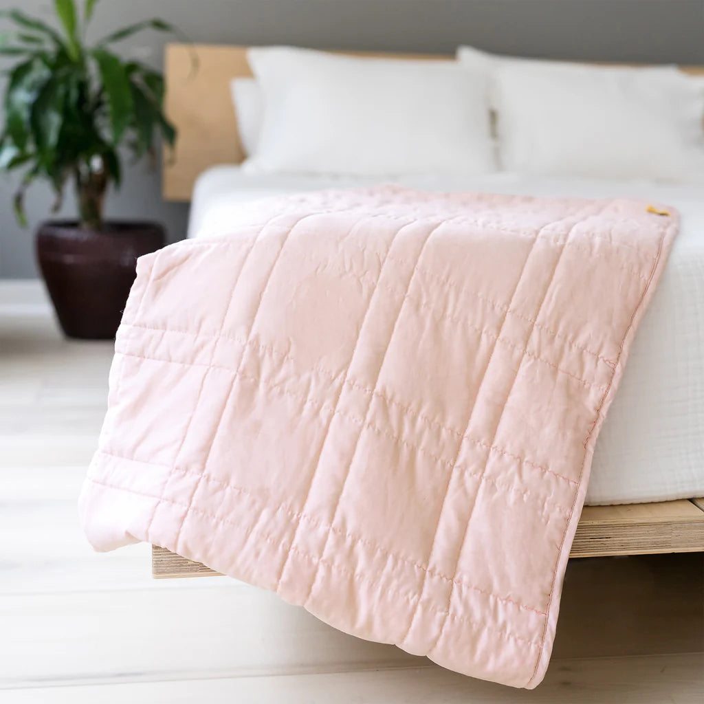 baloo living mini_weighted_blanket_in_pink