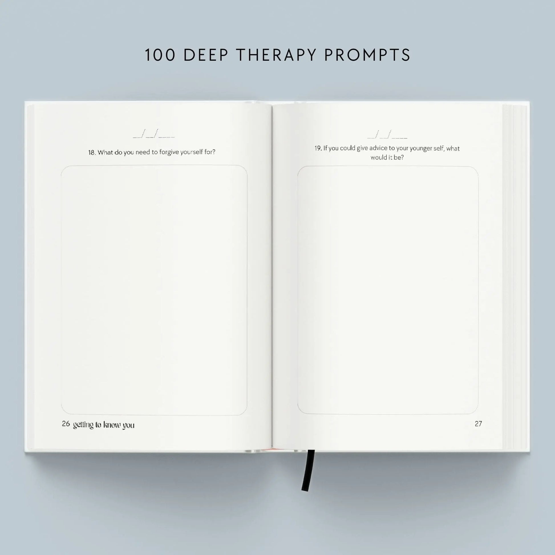 growth journal hardcover pulse of  potential therapy prompts