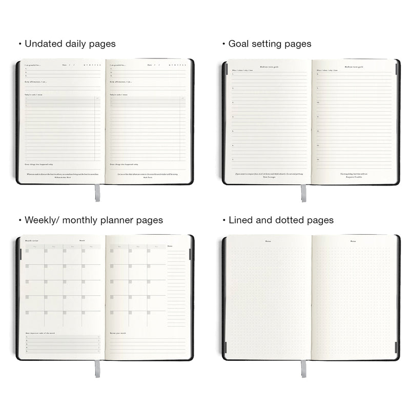 inside the goal planner by mal paper