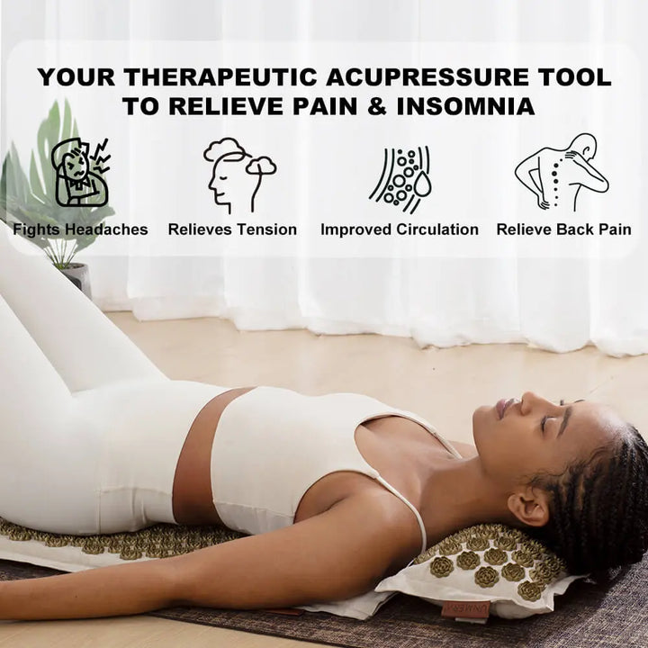 unmera accupressure tool to relieve pain and insomnia