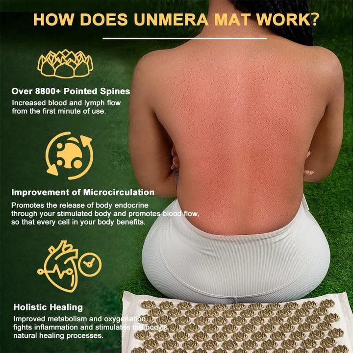 unmera mat how does it work with accupressure