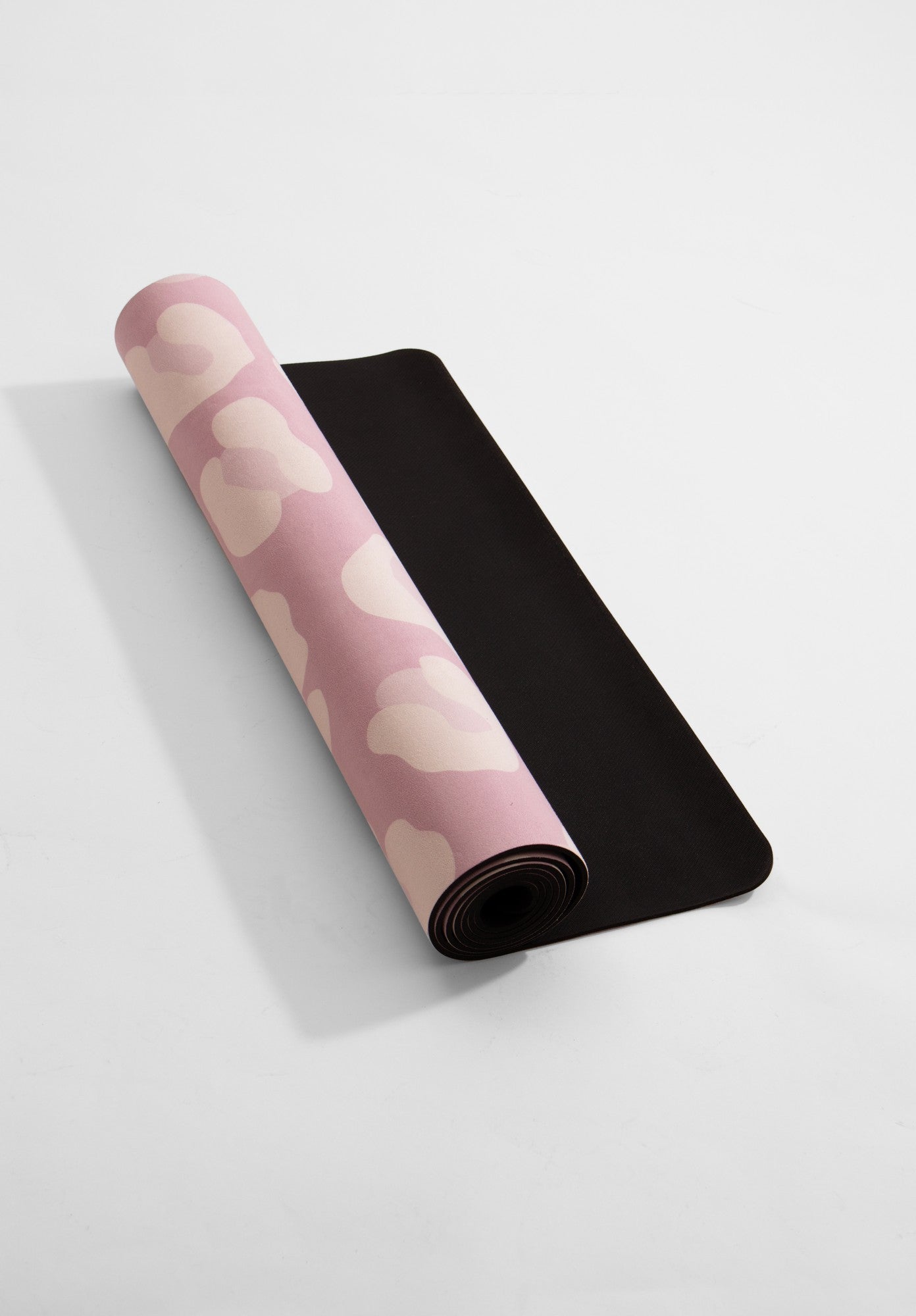 vegan pink leopard yoga mat amp